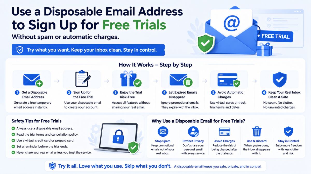 How to Use Disposable Email for Free Trials