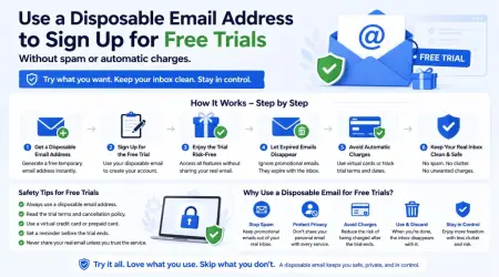 How to Use Disposable Email for Free Trials